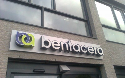 Bentacera LED A W&O lichtreclame