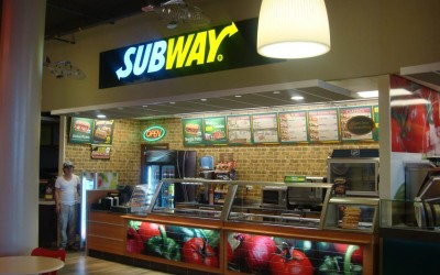 SUBWAY LED W&O lichtreclame
