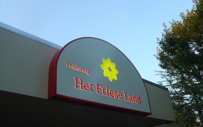 friese land dooslogo met LED