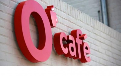 o cafe utrecht lichtreclame met LED