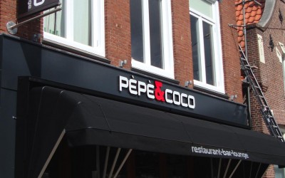 pepe coco markies petmodel banier LEDreclame